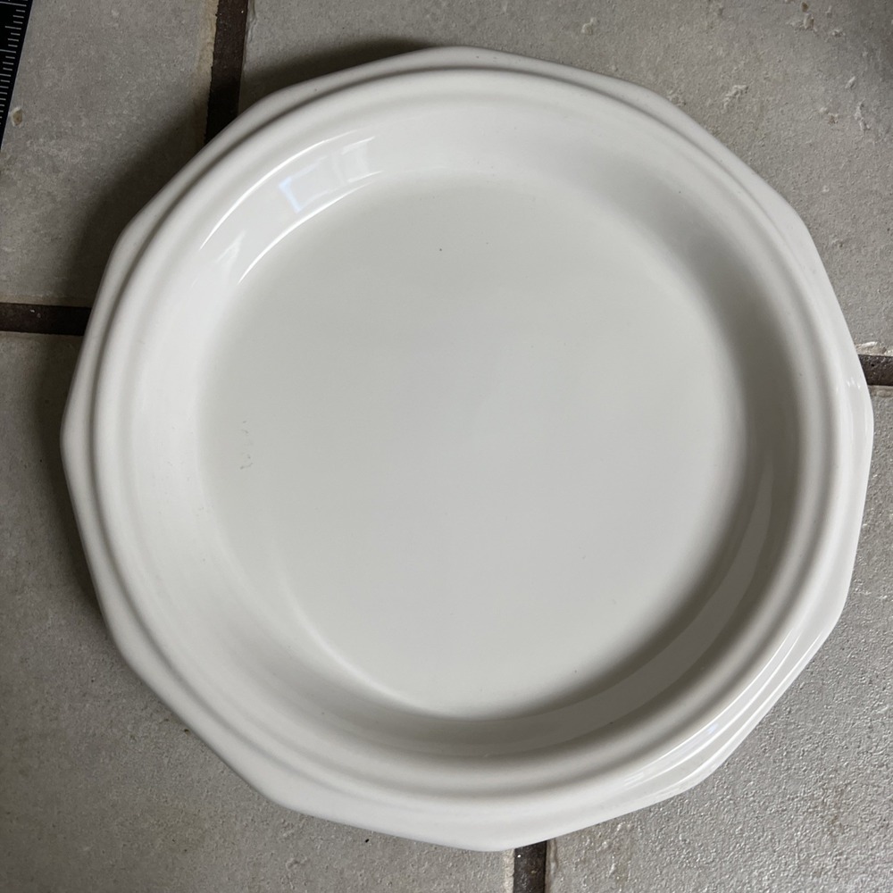 Vintage Pfaltzgraff Heritage White 7" Salad Plates Stoneware USA